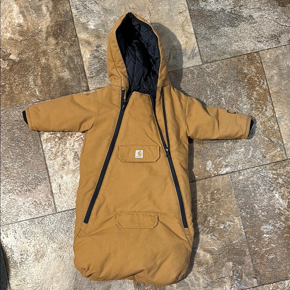 Carhartt Baby Brown Hooded Jacket